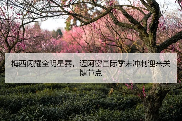 梅西闪耀全明星赛，迈阿密国际季末冲刺迎来关键节点